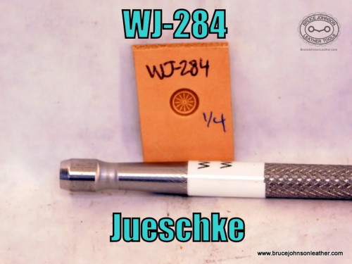 WJ-284 – Jueschke full wagon wheel stamp, 1-4 inch – $60.00