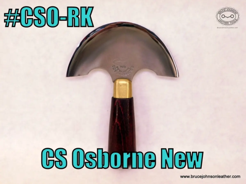 CSORK – new CS Osborne #70 round knife, 5 inches wide, sharpened – $85.00 – in stock.