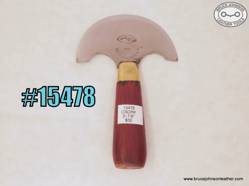 15478 – CS Osborne round knife, 3-7/8 inch wide at tips – $50.00.