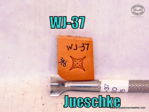 WJ-37 – Jueschke 3-8 inch geometric stamp – $75.00