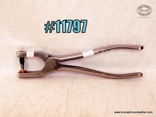 11797 – CS Osborne #4 refurbished single tube punch – $60.00.