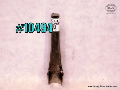 10494 – HF Osborne 5-8 inch round end punch – $70.00