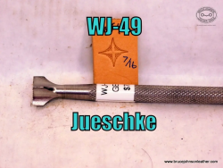WJ-49 – Jueschke 7-16 inch geometric stamp – $75.00