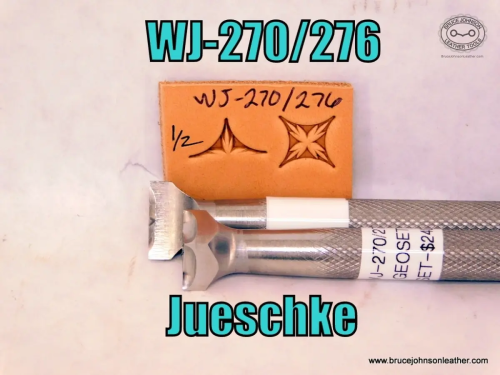 WJ-270-276 – Jueschke geometric stamp set, 1-2 inch – $240.00