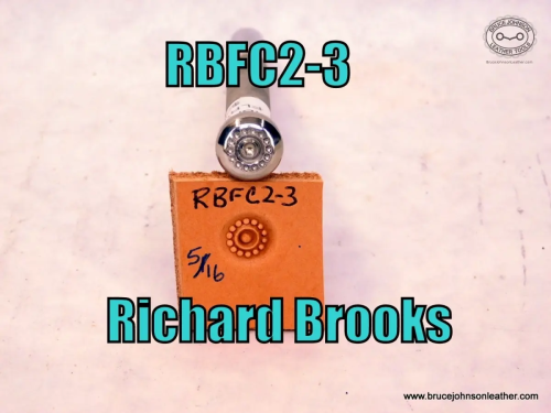RBFC_2-3 – Brooks flower Center, 5-16 inch – $38.00.