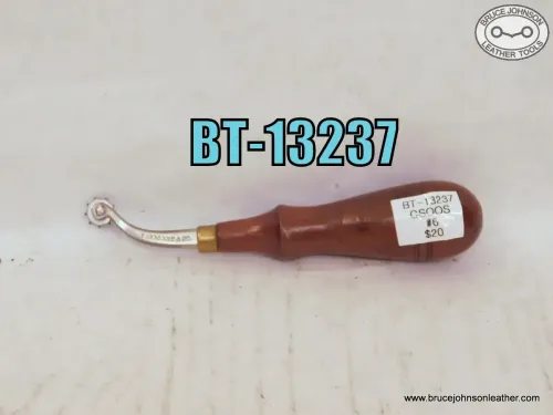 BT-13237 – CS Osborne #6 overstitcher, slight up and down wheel play – $20.00.