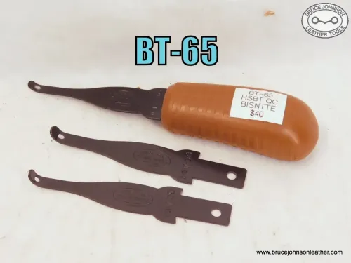 BT-65 – Horse Shoe Brand Tools quick change Bissonnette edger set – $40.00.