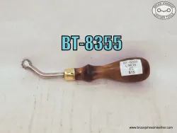 BT-8355 – unmarked #6 overstitcher, mild splits in ferrule, solid handle – $15.webp