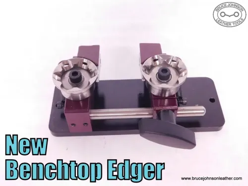 BTEdger - New benchtop strap edger, edges 2 sides in one pass – $320.00 – several in stock.