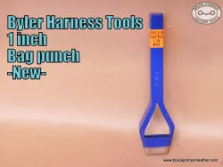 Byler Harness Tools 1 inch bag punch – $45.00. – in stock.