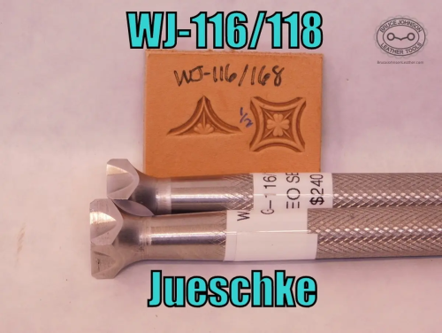 WJ-116-168 – Jueschke 1-2 inch geometric stamp set – $240.00.