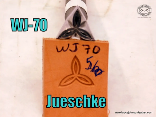 WJ-70-Jueschke 5-8 inch geometric stamp – $95.00.