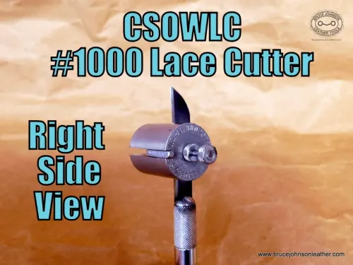 CSOWLC - CS Osborne #1000 place cutter, right side view – $50.00