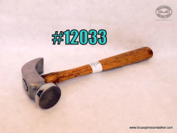 12033 – Crispin #2 dimple face hammer, 16 ounces – $50.00.