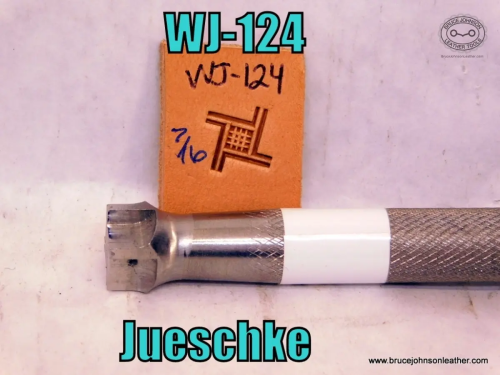 WJ-124 – Jueschke Association basket stamp, 7-16 inch – $115.00.
