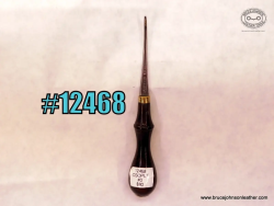 12468 – CS Osborne #0 patent leather tool/freehand stitch Groover – $80.00.