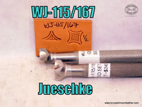 WJ-115-167 – Jueschke 1-2 inch geometric stamp set – $240.00.