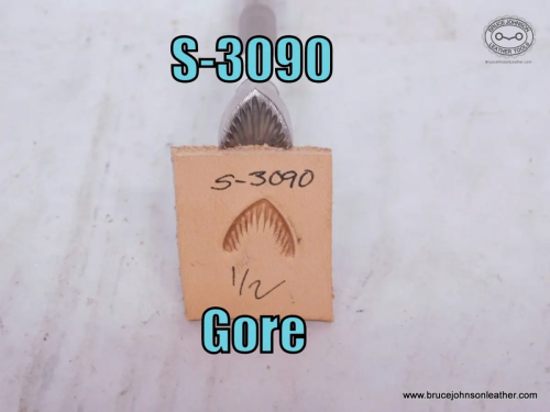 S-3090 – Gore pineapple geometric border stamp, 1/2 inch – $80.00.