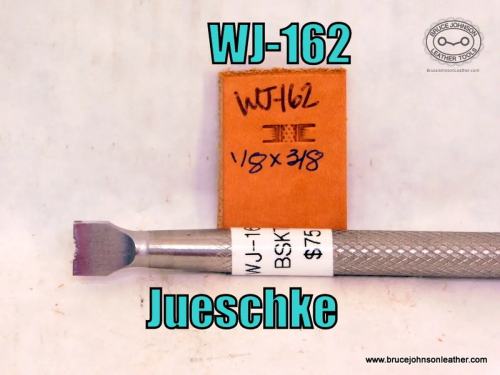 WJ-162 Jueschke plat center basket stamp, 1-8X 3-8 inch – $70.00.