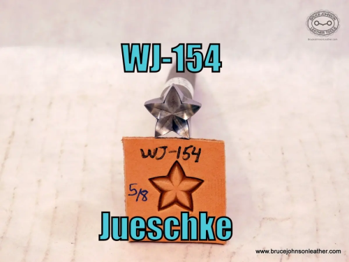 WJ-154 – Jueschke star stamp, 5-8 inch – $115.00.