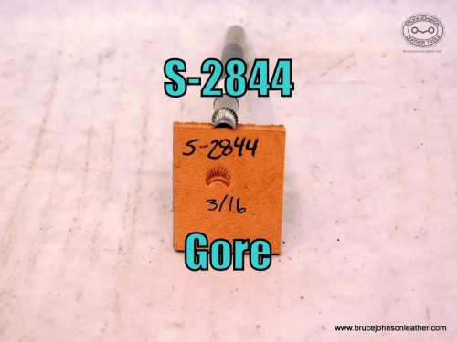S-2844 – Gore border stamp, 3-16 inch – $70.00.
