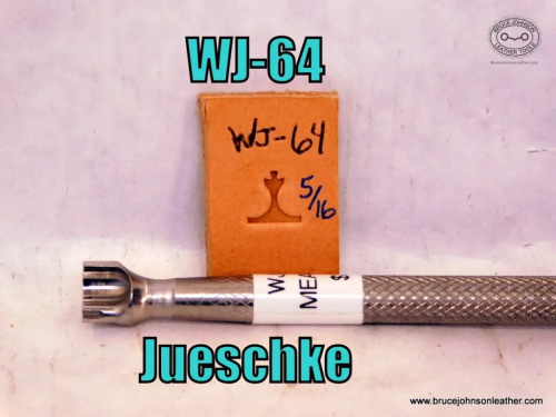 WJ-64 – Jueschke 5-16 inch meander stamp – $70.00