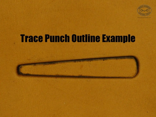 trace punch outline example.