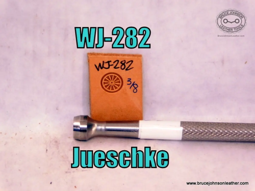 WJ-282 – Jueschke full wagon wheel stamp, 3-8 inch – $70.00.