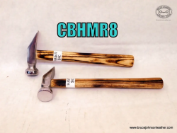 CBHMR8-Nice 8 ounce new cobbler hammer - highly polished faces and heels to avoid marking – $40.00 – in stock.