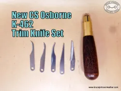 New CS Osborne K-462 trim knife set, blades all sharpened – $65.00 – in stock.