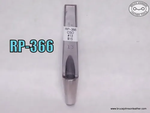 RP-366 – CS Osborne #13 round punch – $15.00.