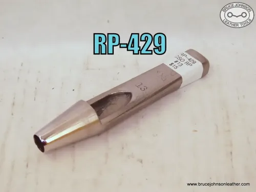 RP-429 – CS Osborne #13 round punch – $15.00.