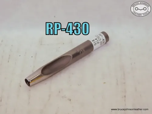 RP-430 – CS Osborne #12 round punch – $15.00.