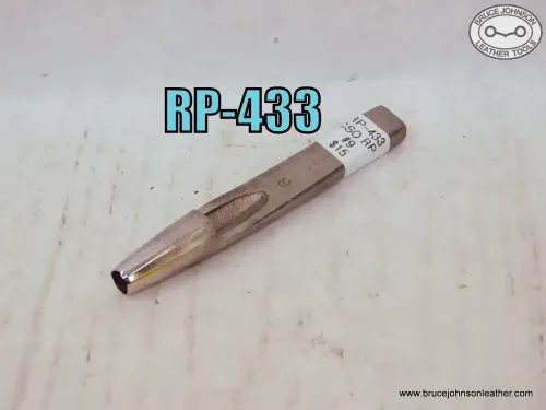 RP-433 – CS Osborne #9 round punch – $15.00.
