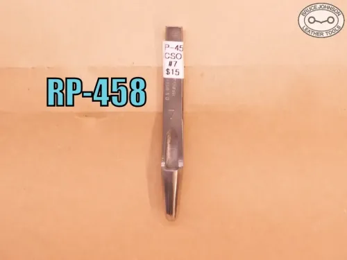RP-458 – CS Osborne #7 round drive punch – $15.00