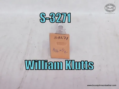 S-3271-William_Klutts fine line leaf liner, 3-16 X 1-2 inch – $35.00.