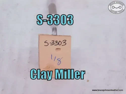 S-3303-Clay Miller 1-8 inch checkered beveler – $25.00