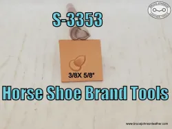 S-3353 – Horse Shoe Brand Tools acorn stamp, 3-8 X 5-8 inch – $55.00.