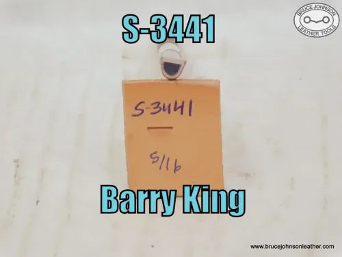 S-3441 – Barry King back beveling stamp, 5-16 inch – $30.00.