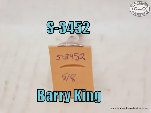 S-3452 – Barry King Lined vein stamp, 5-8 inch wide – $30.00.