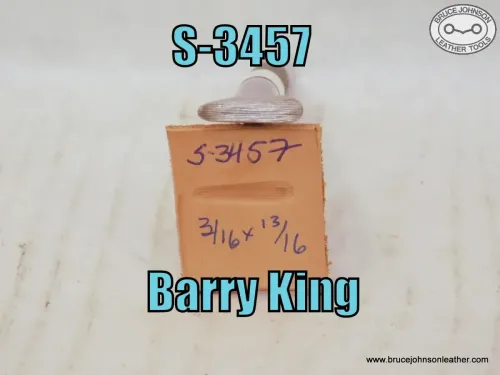 S-3457 – Barry King vertical line shader 3-16 X 13-16 inch – $30.00.