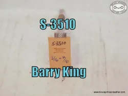 S-3510 – Barry King weave center basket stamp, 3-16 X 7-16 inch – $45.00.
