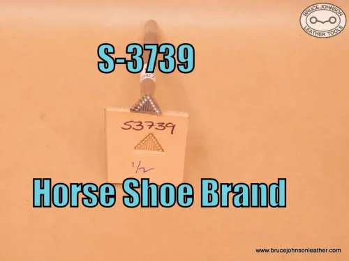 S-3739 – Horse Shoe Brand Tools border stamp, 1-2 inch – $60.00.