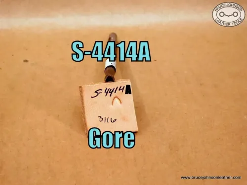 S-4414 – Gore mule foot stamp, 3-16 inch – $60.00.