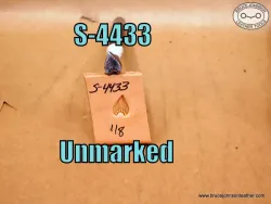 S-4433 – unmarked border stamp, 1-8 inch at base – $35.00.