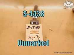 S-4438 – unmarked basket stamp, 3-16 X 7-16 inch – $55.00