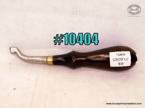 SOLD - 10404 – CS Osborne #3 double line Creaser – $35.00.