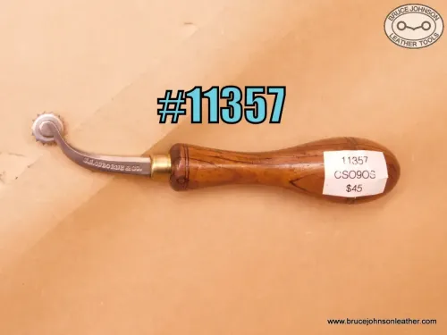 SOLD – 11357 – CS Osborne #9 over stitch – $45.00.