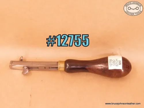 SOLD – 12755 – CS Osborne straight channeler – $80.00.