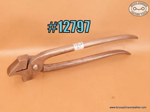 SOLD - 12797 – Berg #501 lasting pliers – $135.00.
